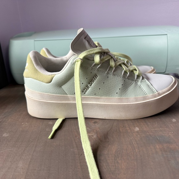 adidas Shoes - Adidas Stan Smith Women's Sneakers - White and Green